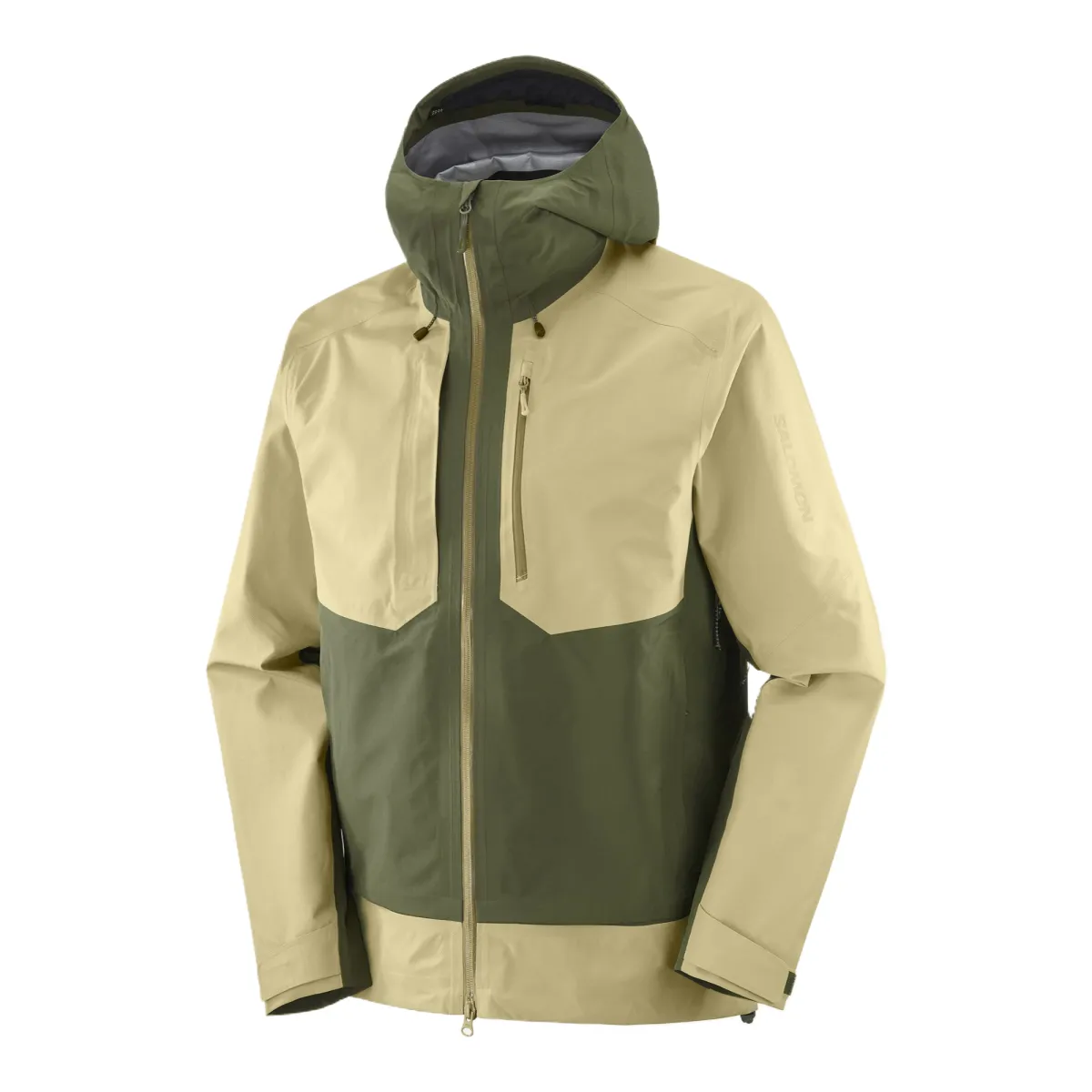 SALOMON OUTLINE Jacket Men's Leaf Green/Gray Green