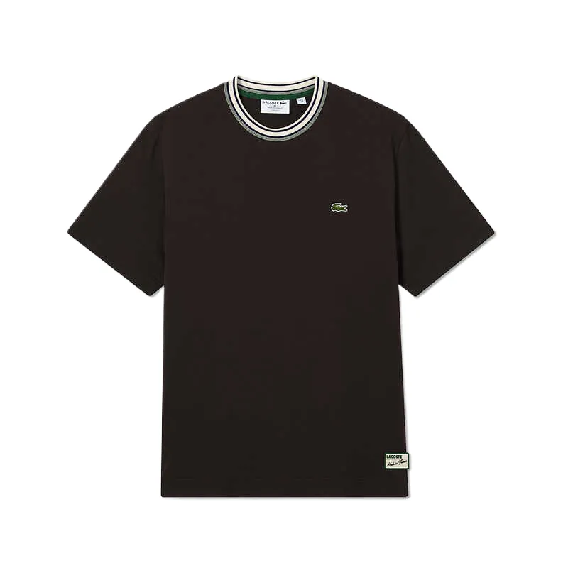 Lacoste logo-embroidered T-shirt