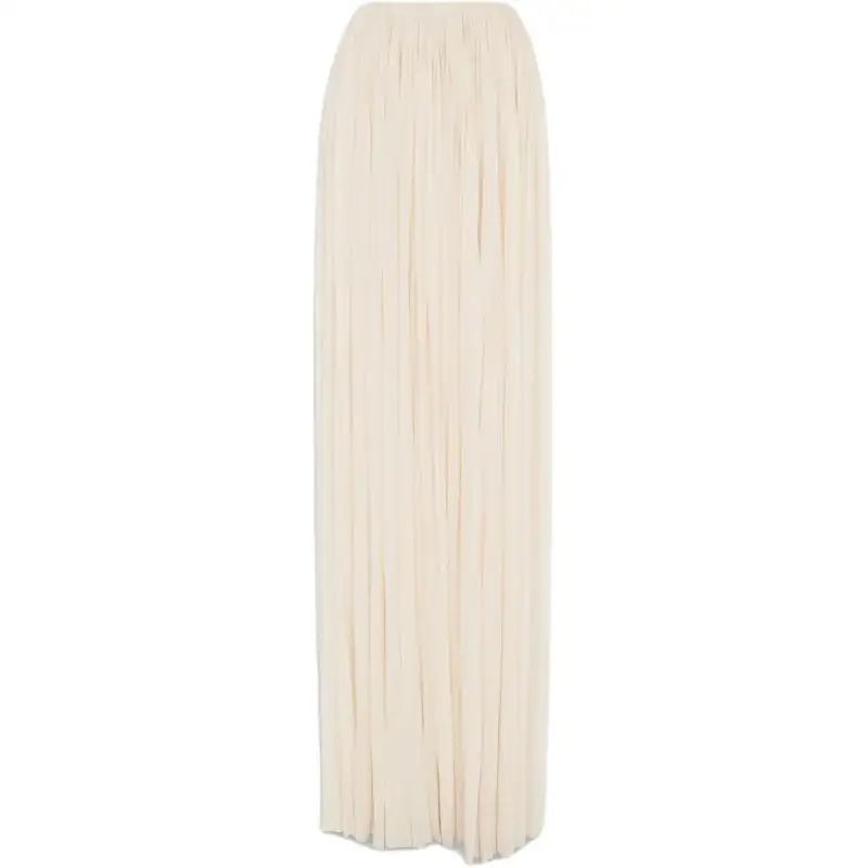 Saint Laurent pleated maxi skirt
