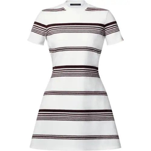 LOUIS VUITTON FW25 Short Sleeved Dress Women's