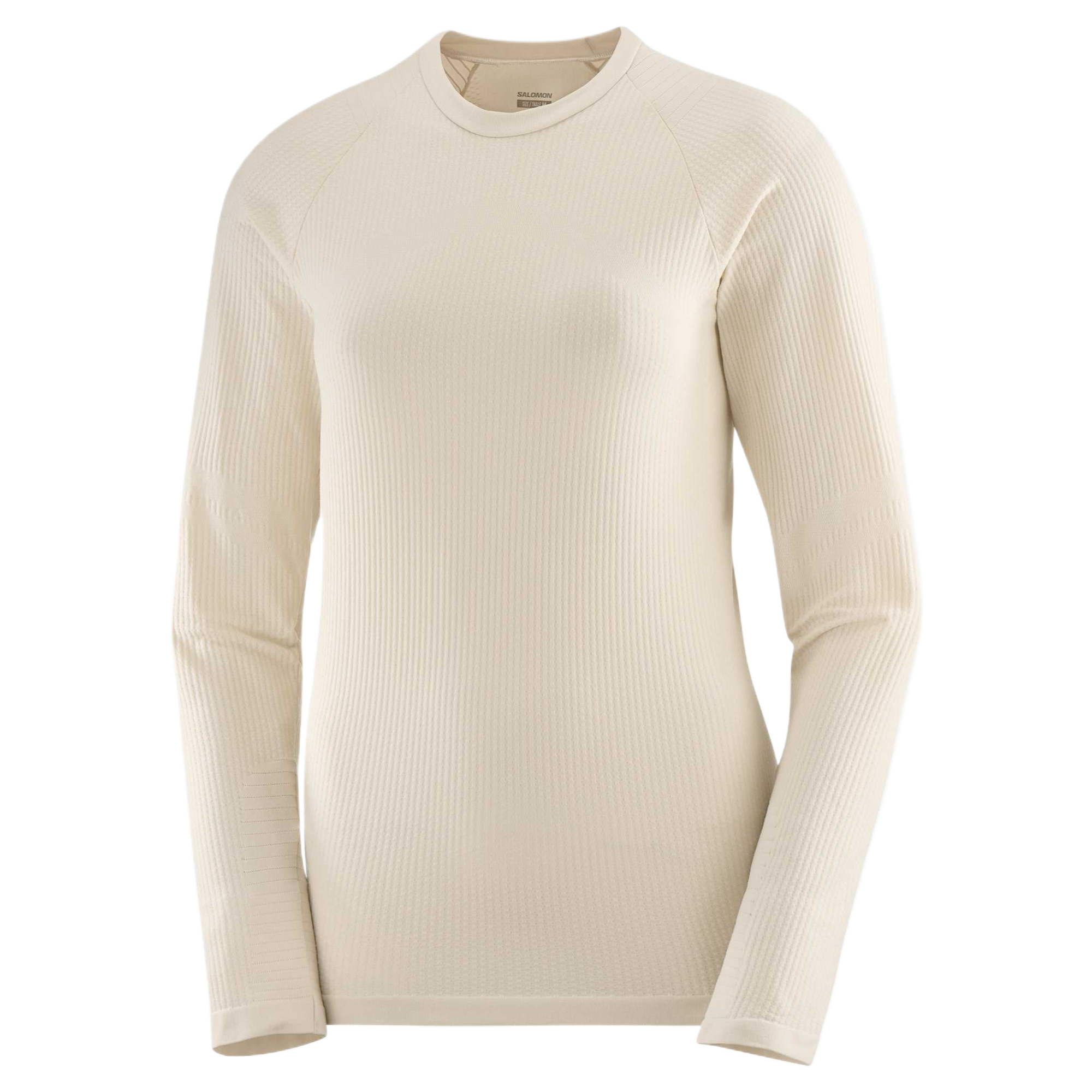 Женский лонгслив Salomon ESSENTIAL SEAMLESS (черный)