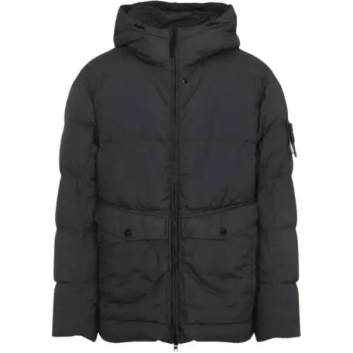 Stone Island hooded padded coat