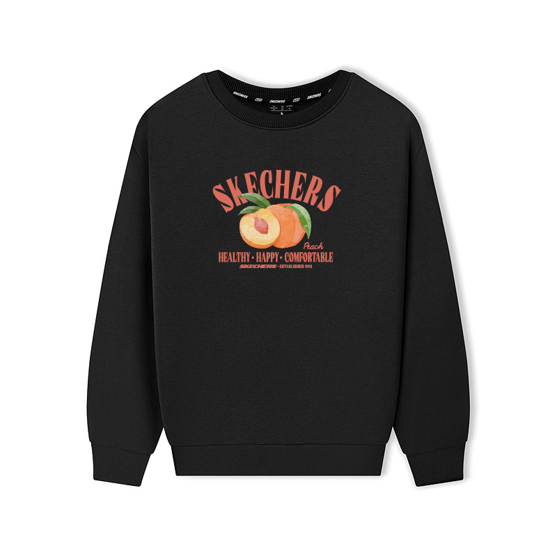 Худи Skechers Peach Fruit Logo Hoodie (бежевое)
