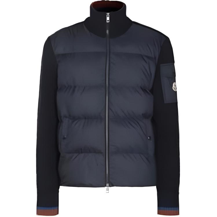 Куртка Moncler Cardigan (синяя)