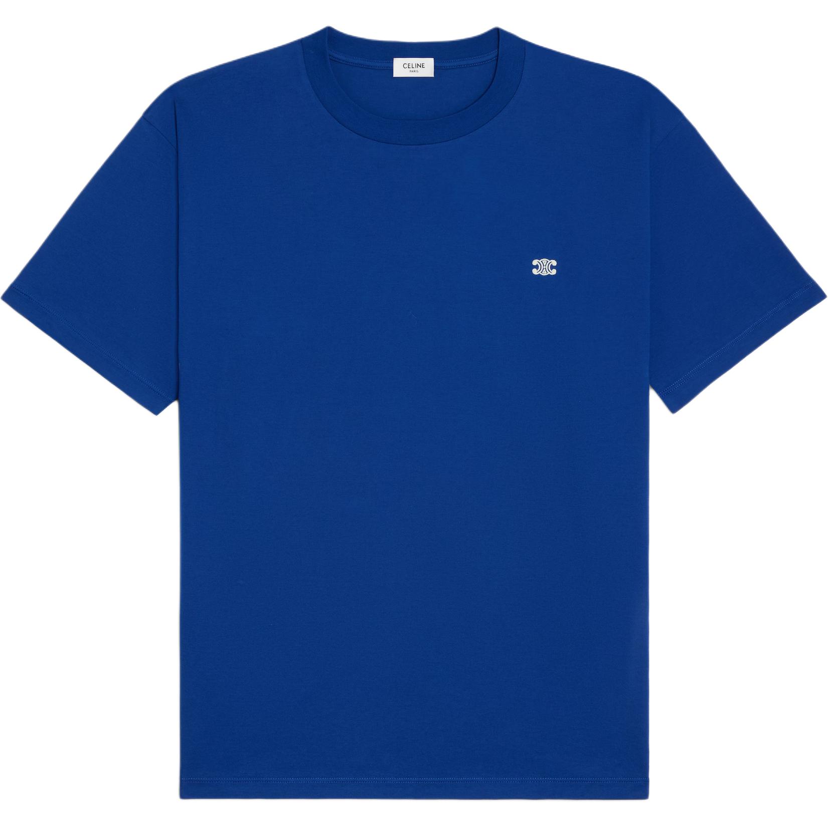 CELINE Triomphe Crewneck Loose Fit T Shirt
