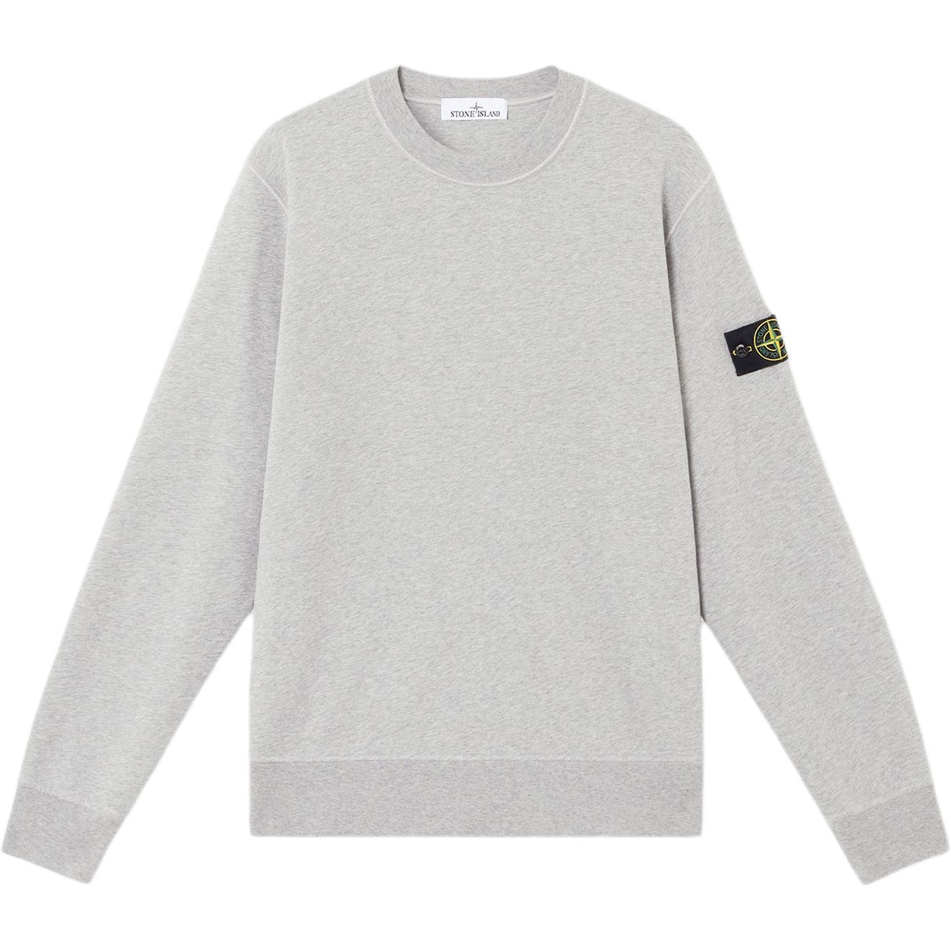 Мужское худи STONE ISLAND С логотипом (черное)