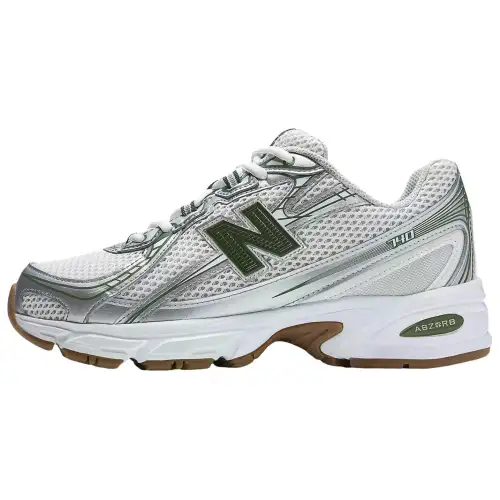 740 New Balancev2 'Grey Matter Dark Alpine Green'
