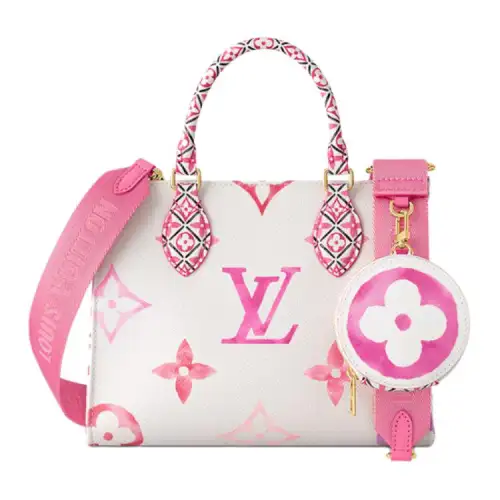 LOUIS VUITTON OnTheGo Pm Pink