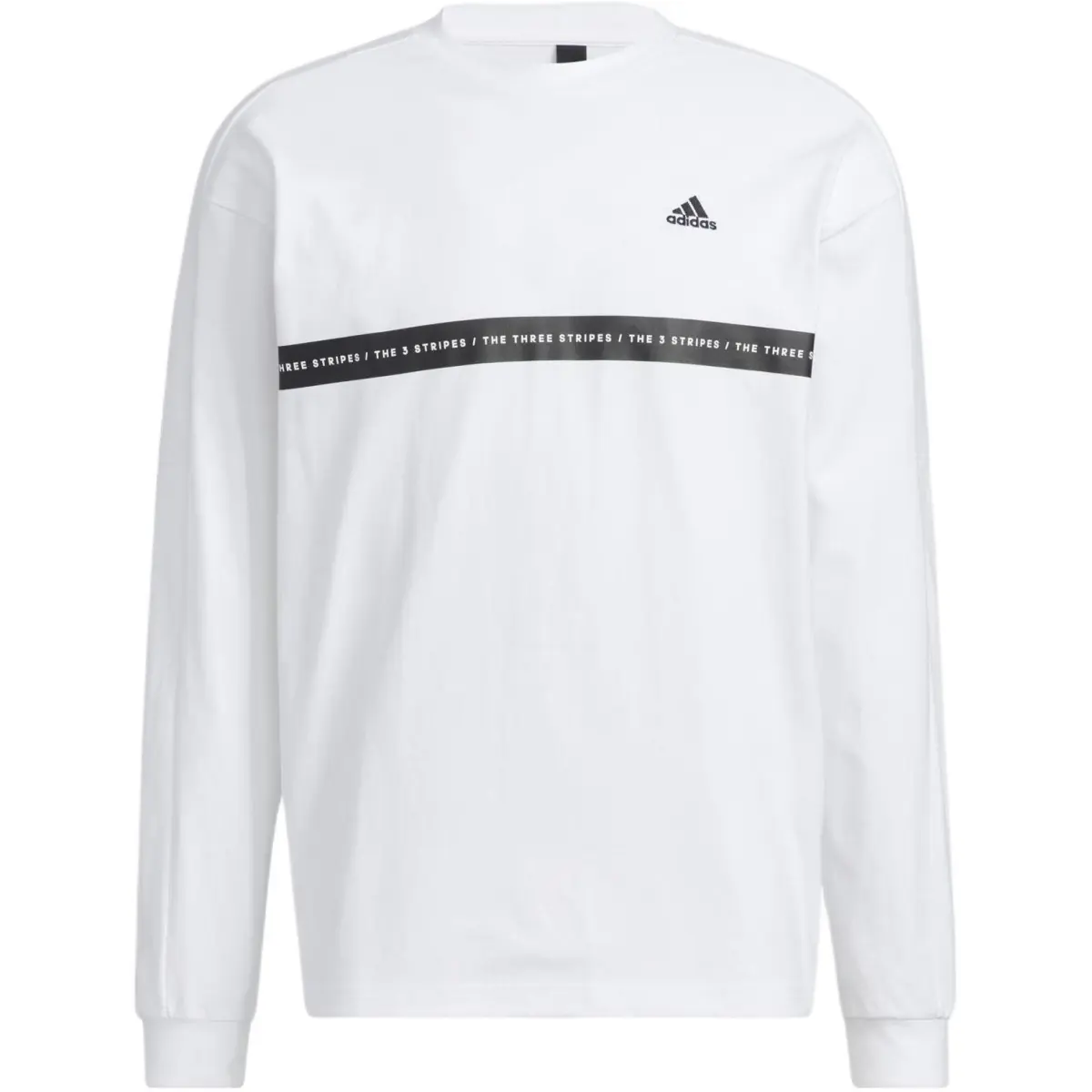 Adidas Sweatshirts Unisex White Crew Neck Moderate Regular