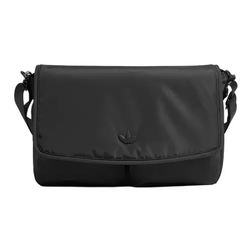 Adidas, removable two-color adjustable regenerated straps, black one-shoulder bag for men and women, for beloved