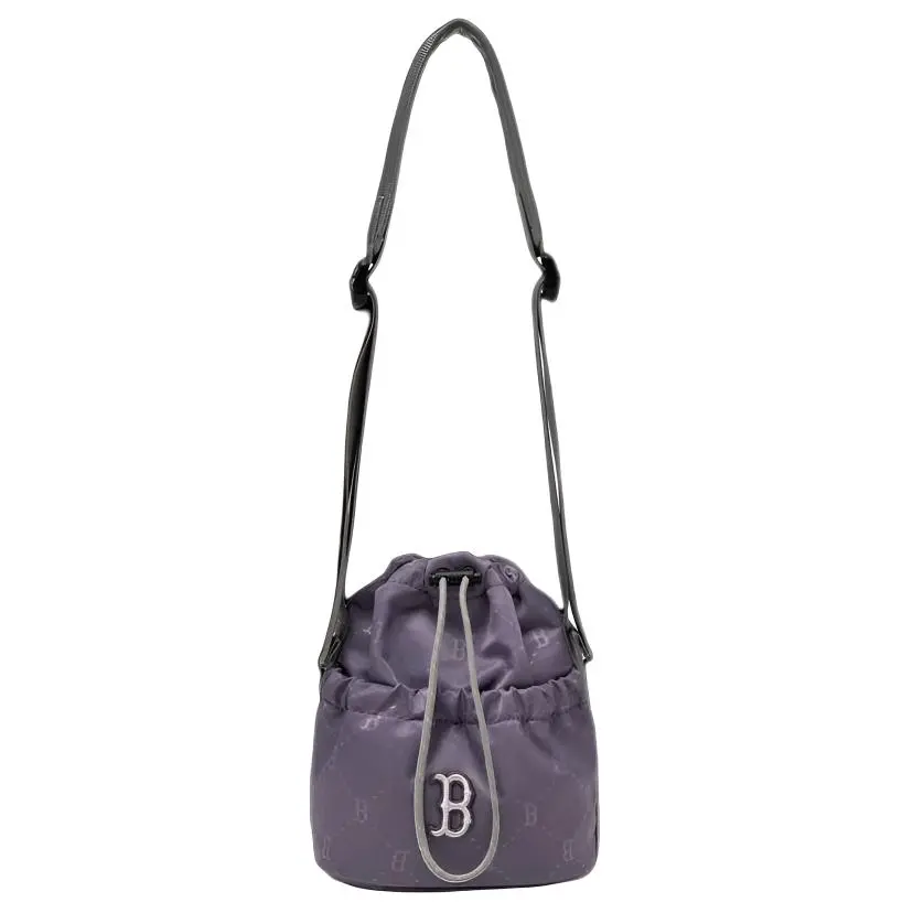 MLB Boston Red Sox Nylon Crossbody Bags Mini Women's Purple