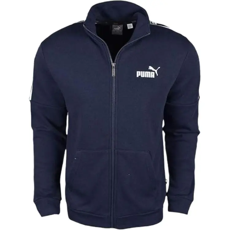 PUMA AMPLIFIED Jackets Men's Blue Stand Collar Moderate Other