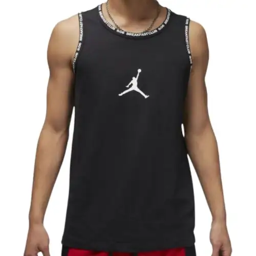 Jordan Apparel Basketball Jerseys Men's Black Moderate