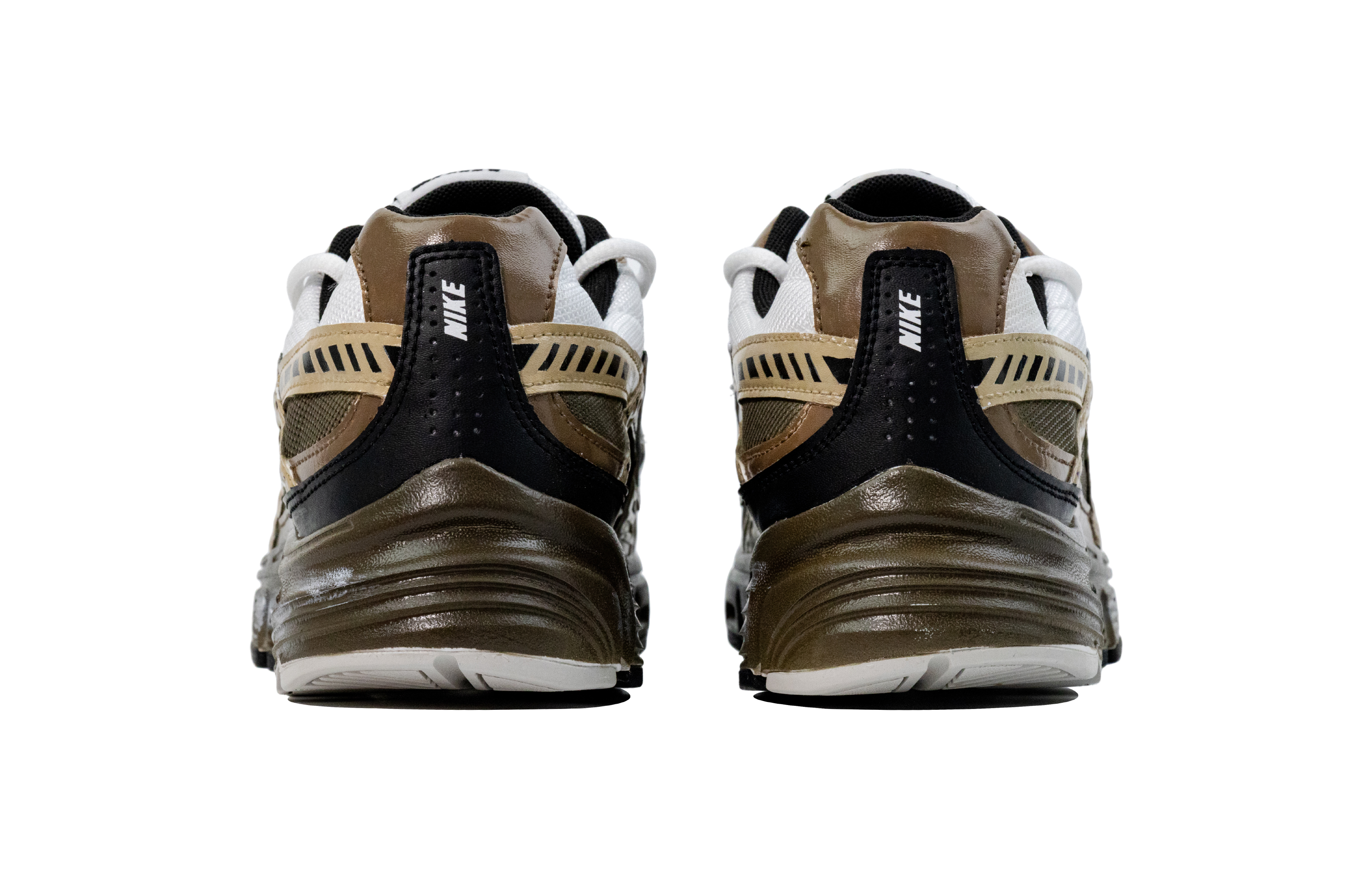 Nike Initiator Fabric Cushioning, Wear Resistant Low top Casual City Commuting Running Shoes Men’s Coffee