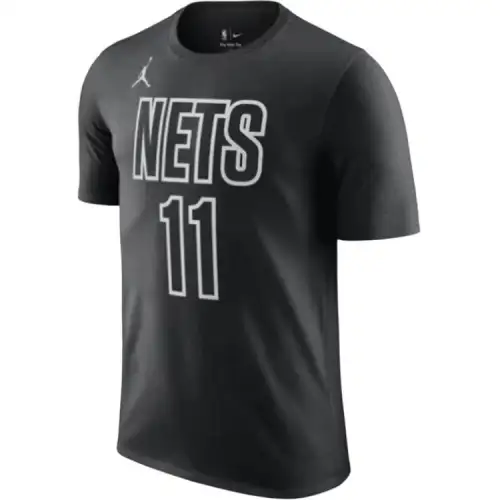 Jordan Apparel T Shirts Men's Black Crew Neck