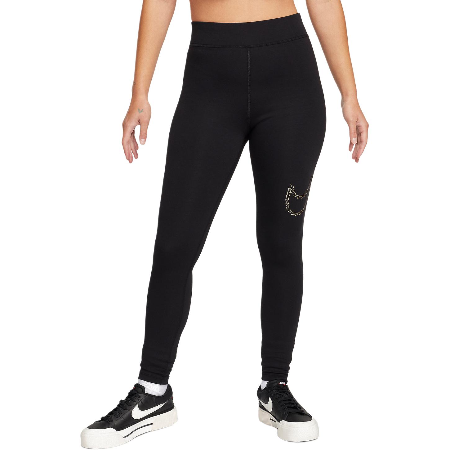 Женские легинсы Nike (черные)