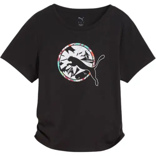 PUMA T Shirts Women's Black Crew Neck