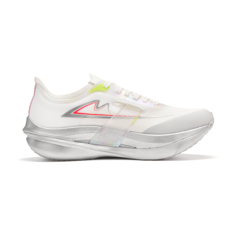 YINSUMAO Marathon Training Long Distance Running Sprint Running Shoes Unisex Plated Silver