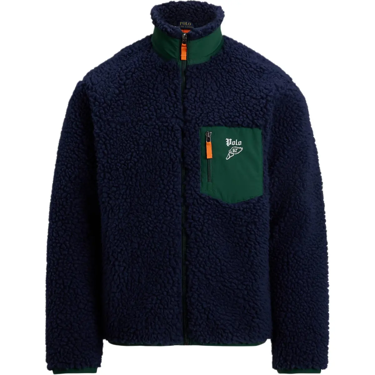 Polo Ralph Lauren zipped fleece jacket