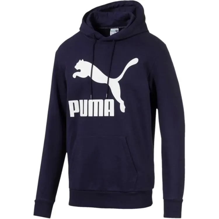 PUMA CLASSICS LOGO Hoody TR Peacoat Sweatshirt Men's