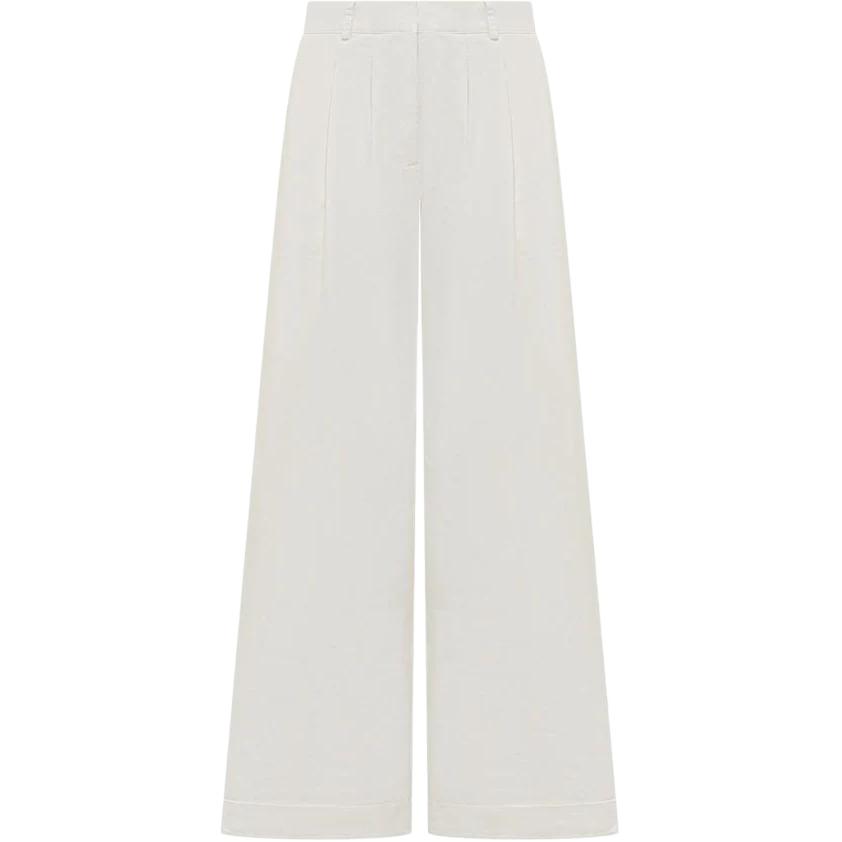 Женские штаны PALM ANGELS SS25 (белые)