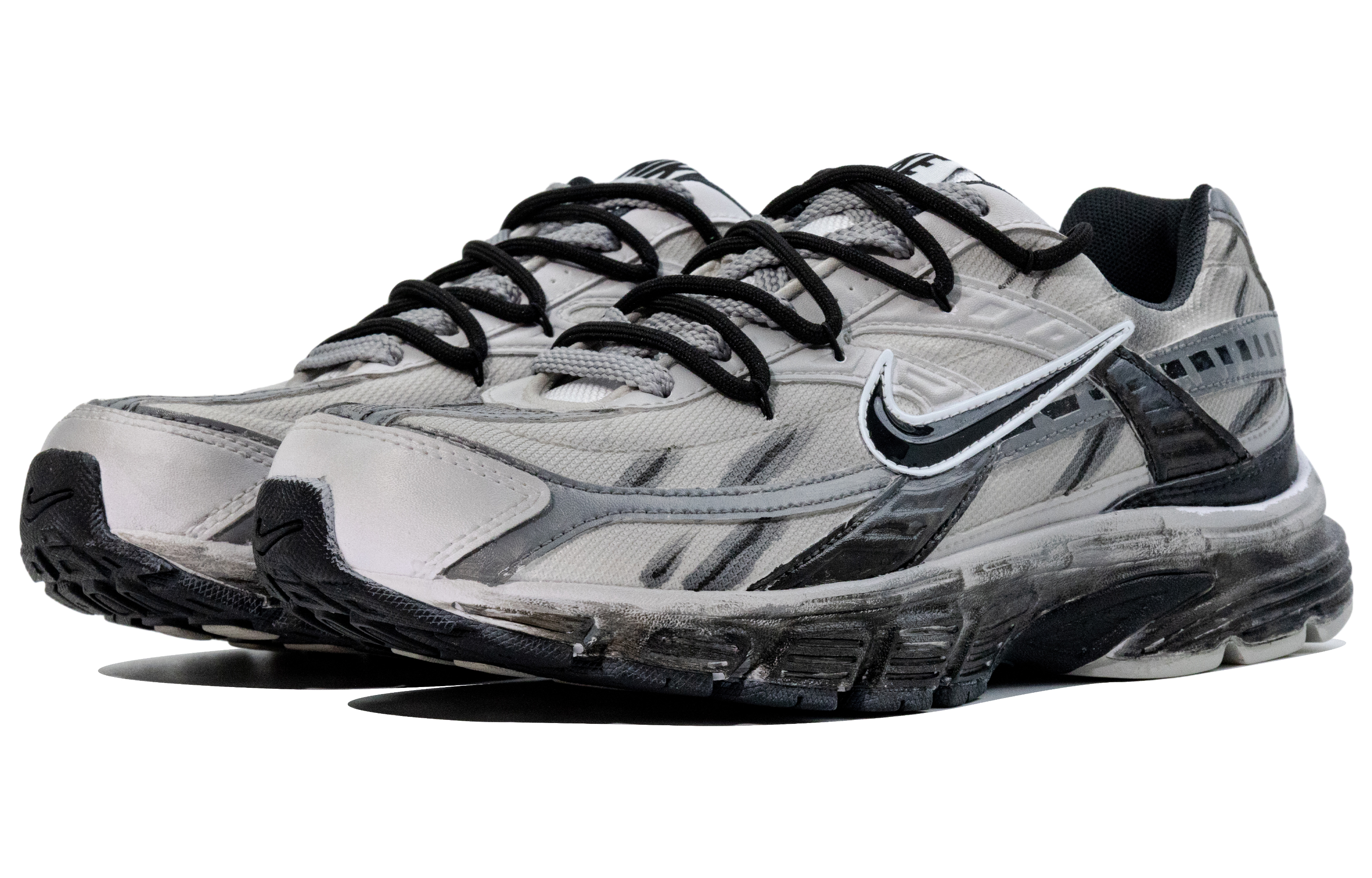 Nike Initiator Running Shoes Men’s Low Top Gray
