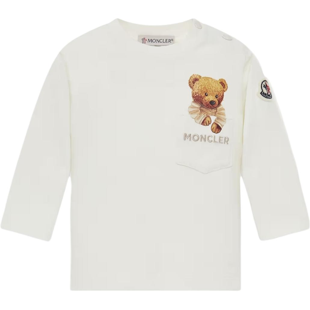 Детская футболка Moncler MonclerT (белый)