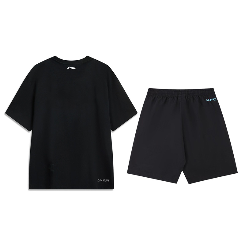 Li Ning Fitness Sets Men’s Crew Neck Moderate