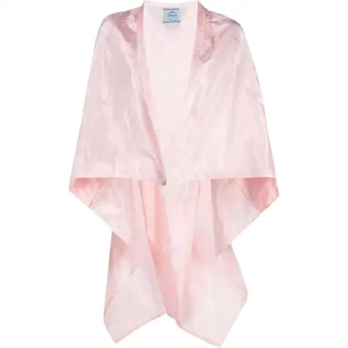 PRADA Shirts Women's Pink V Neck Moderate Other