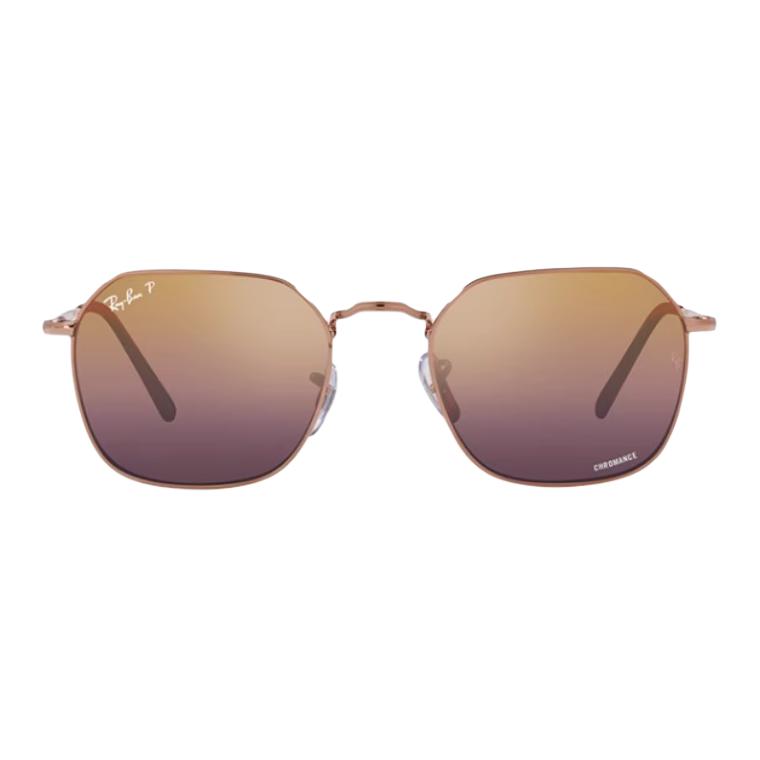 Солнцезащитные очки RayBan Polarized (розовое золото)