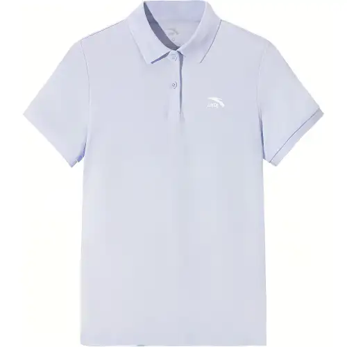 Anta Life Collection Polo Shirt Women's Cloud Bubbles Blue