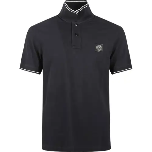 STONE ISLAND Polo Shirts Men's Marine Blue Moderate