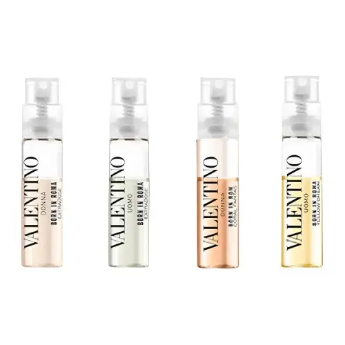 Valentino Perfume Sample Set Four Piece Set Eau De Parfum EDP Eau De Toilette 1.2ml*4