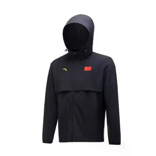 ANTA Jackets Women's 462520106 2 Legend Blue Hooded Moderate Other
