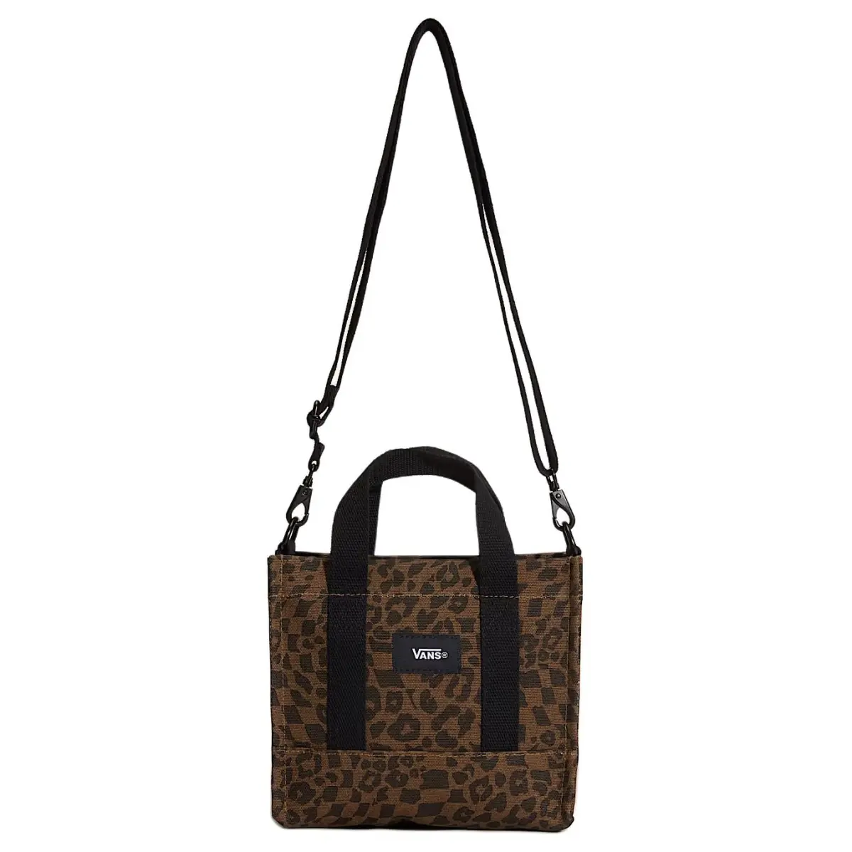 Vans Cotton Shoulder Bag, Tote, Handbag Regular Unisex Brown