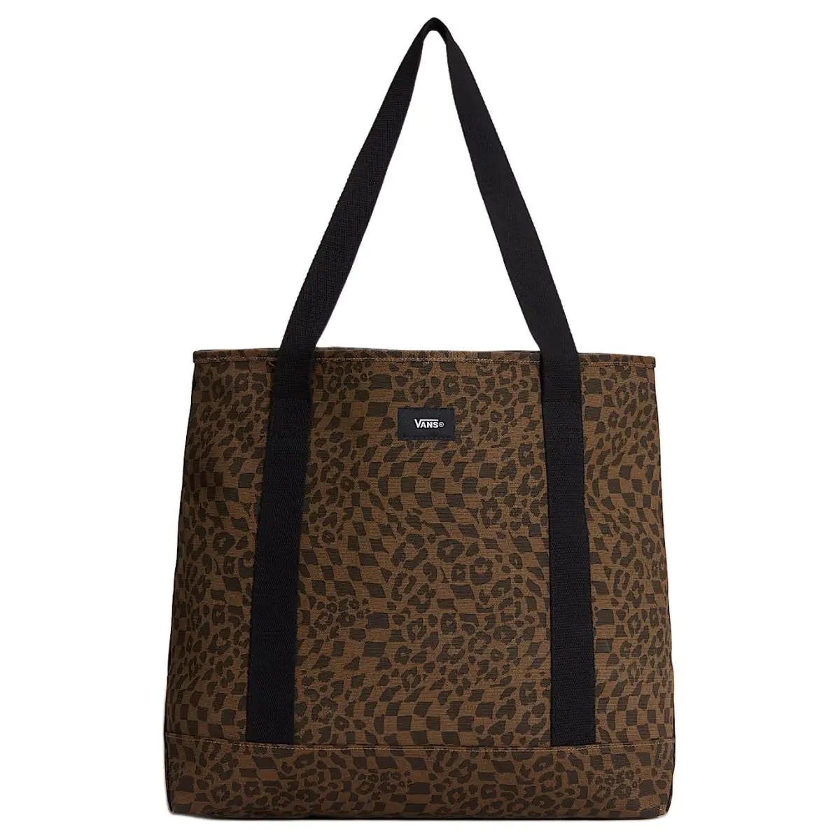 Vans Cotton Tote Bag, Shopping Bag, Shoulder Bag Regular Women's Brown