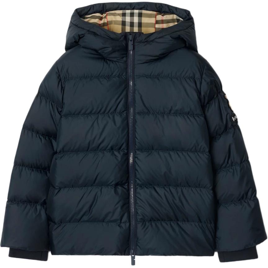 Детский пуховик Burberry (черный)