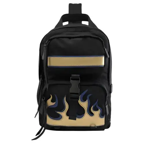 PRADA Nylon Handbag Men's Black