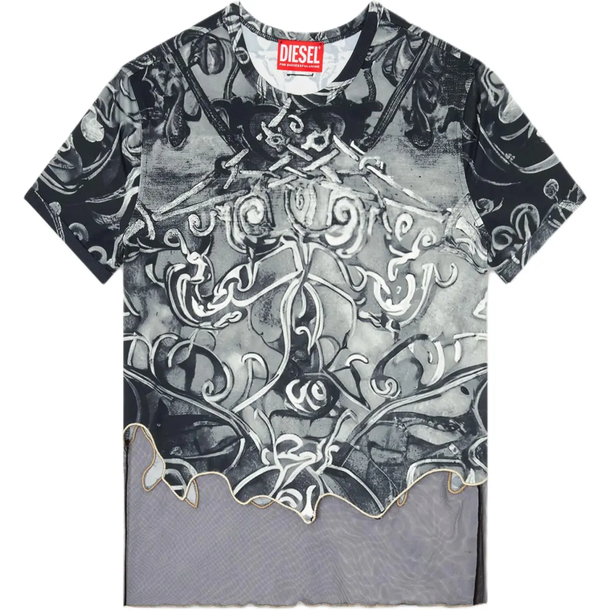 Diesel T-Inlay T-Shirt