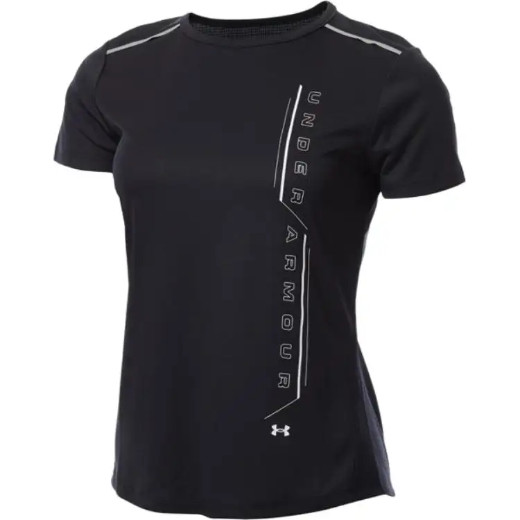 Under Armour T Shirts Women's Black Crew Neck