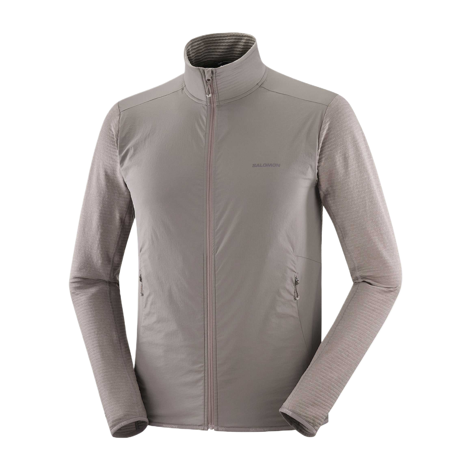 Мужская куртка Salomon ESSENTIAL LIGHTWARM HYBRID (черная)