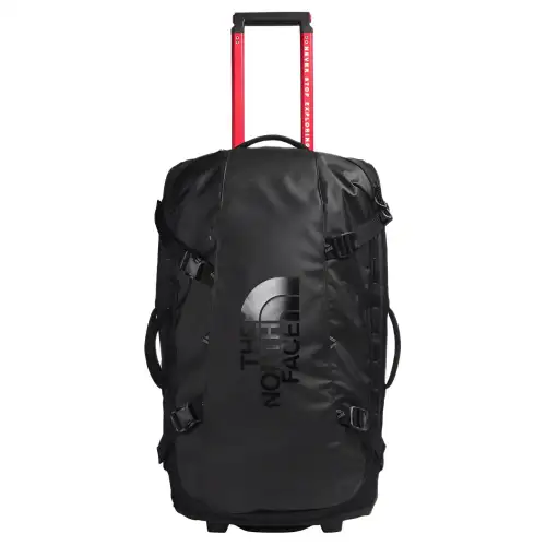 THE NORTH FACE Recycled Polyester Trolley Bag 28 Inch Unisex Black White