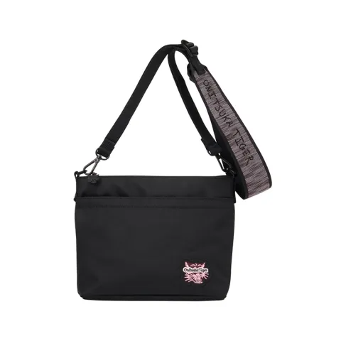 Onitsuka Tiger Polyamide Shoulder Bag Regular Unisex Black