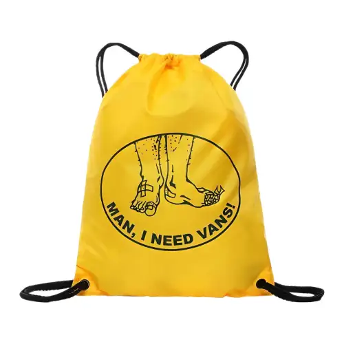 Vans Trendy Polyester Handbag Regular Unisex Yellow