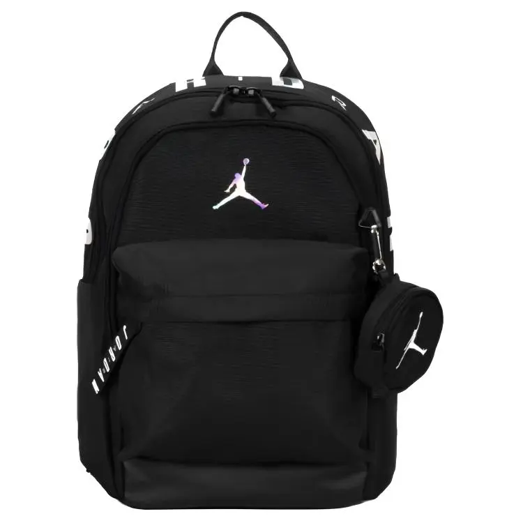 Jordan Polyester Backpack Unisex Black