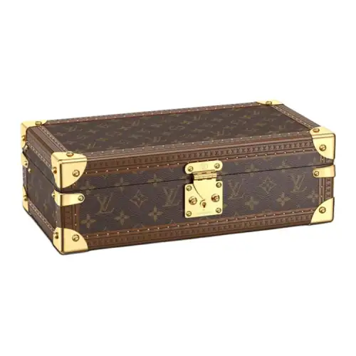 LOUIS VUITTON Case 8 Watch Monogram Canvas Brown