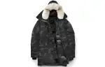 Canada Goose Black Mark Winter Down Jacket Men's Black Camouflage