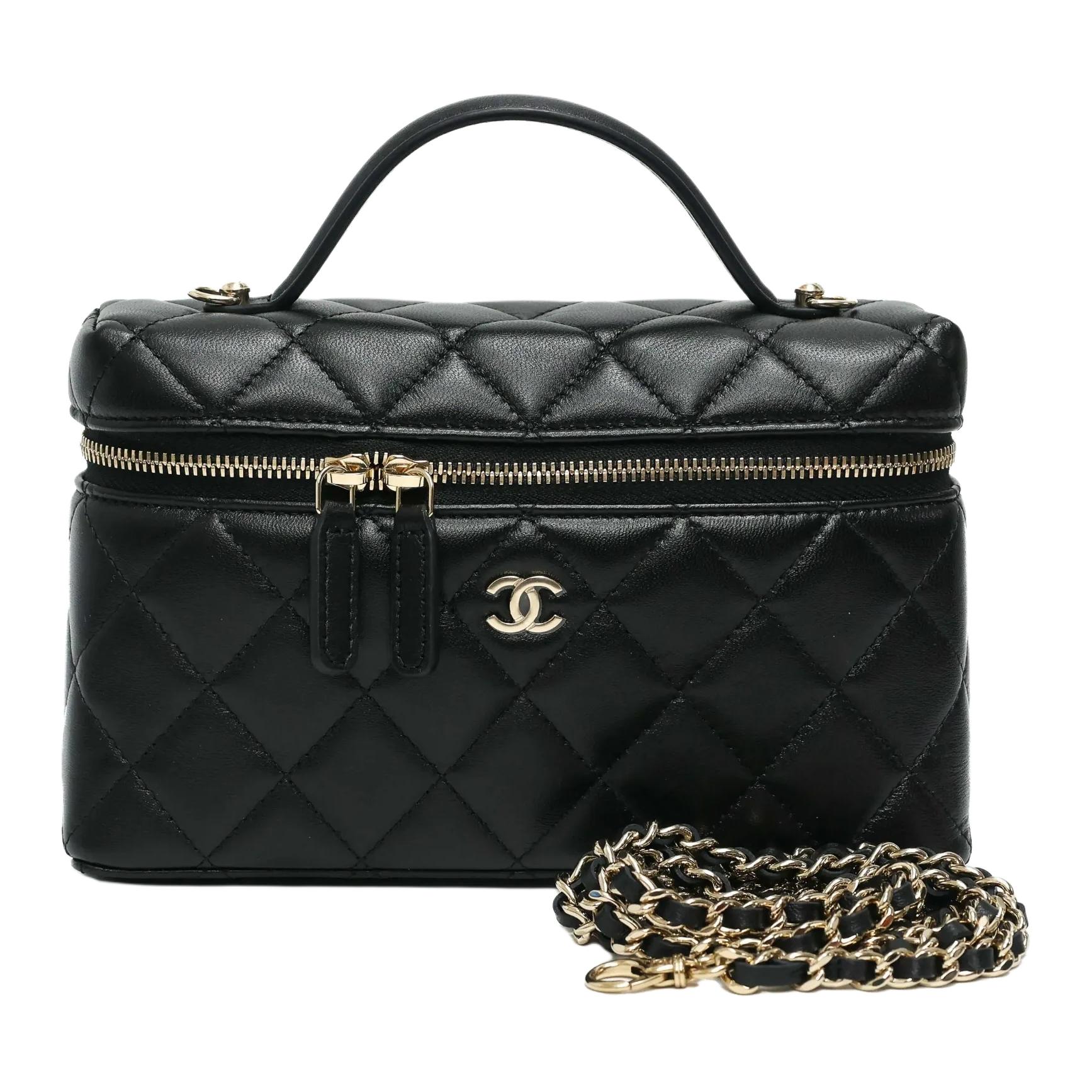 Женская сумка Chanel CHANEL 25C (черная)