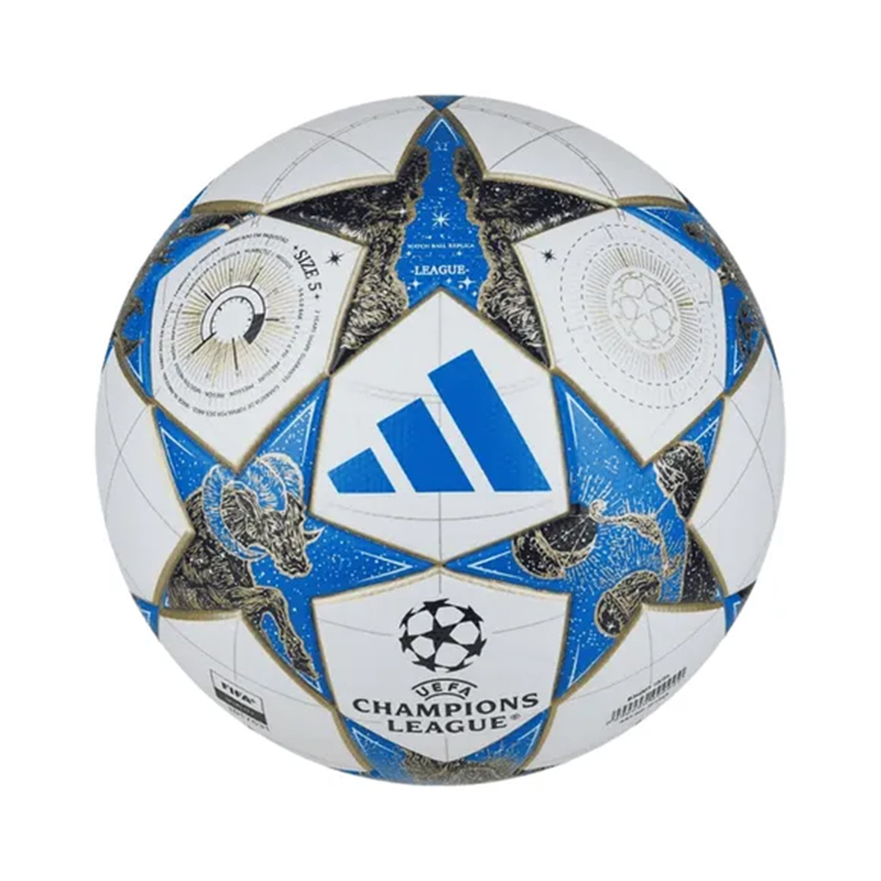 Adidas Size 4 And Size 5 Ball Pu Blue White Soccer Ball Unisex