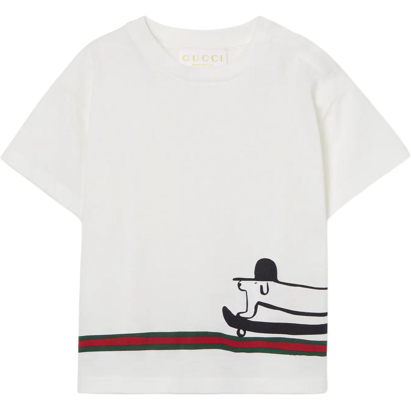 Футболка Gucci FW25 (молочная)